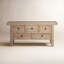 Old Pine 77'' W Solid Wood Sideboard