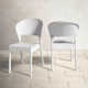 Coral Outdoor Stacking Dining Side Chair