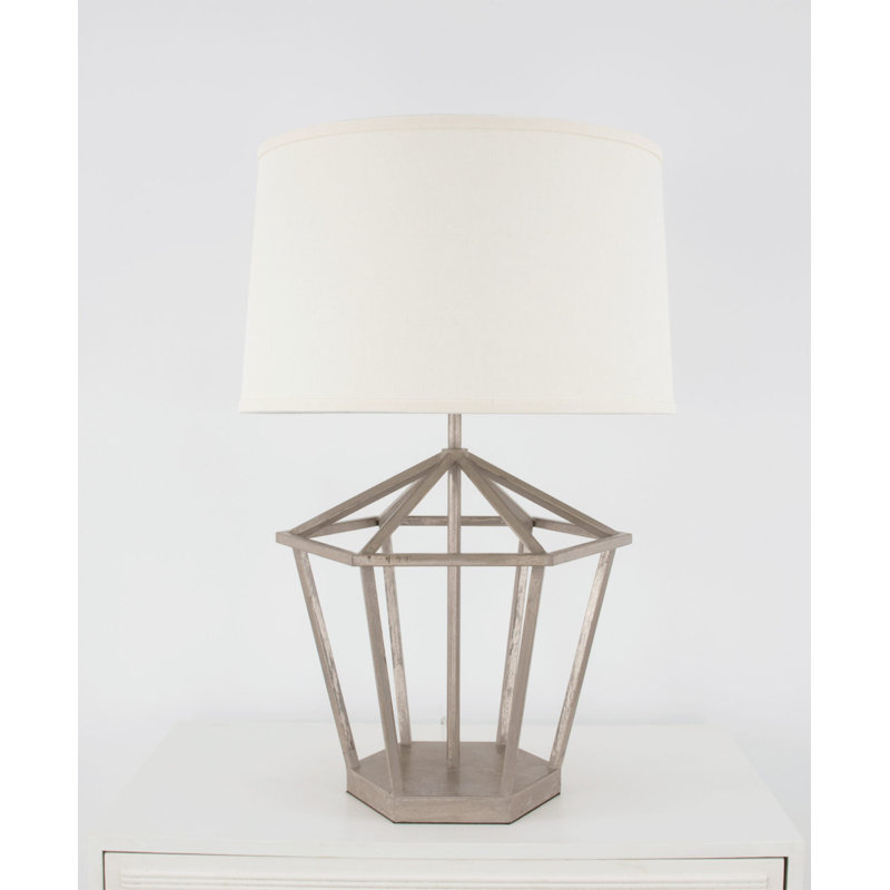 Sammy Table Lamp, Champagne Leaf