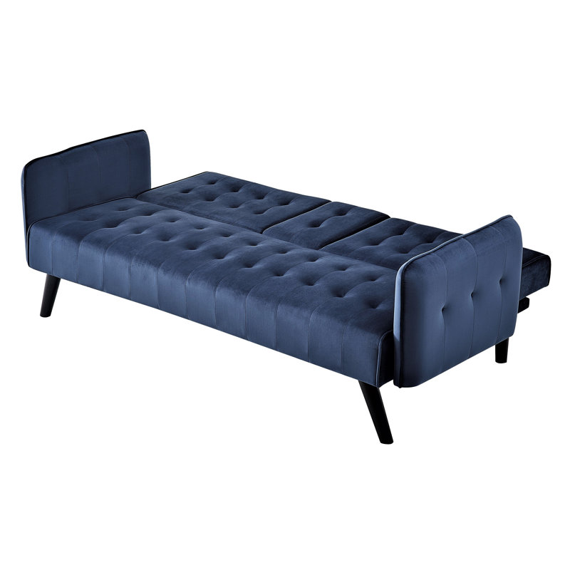 Canapé-lit de 72 po Cricklade, Bleu foncé