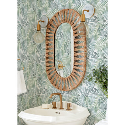 Rouleau de papier peint adhésif Tropical Vibe L 18 pi x l 18 po