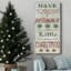 Merry Little Christmas, toile tendue avec châssis de qualité supérieure - prête à être accrochée-1044772062