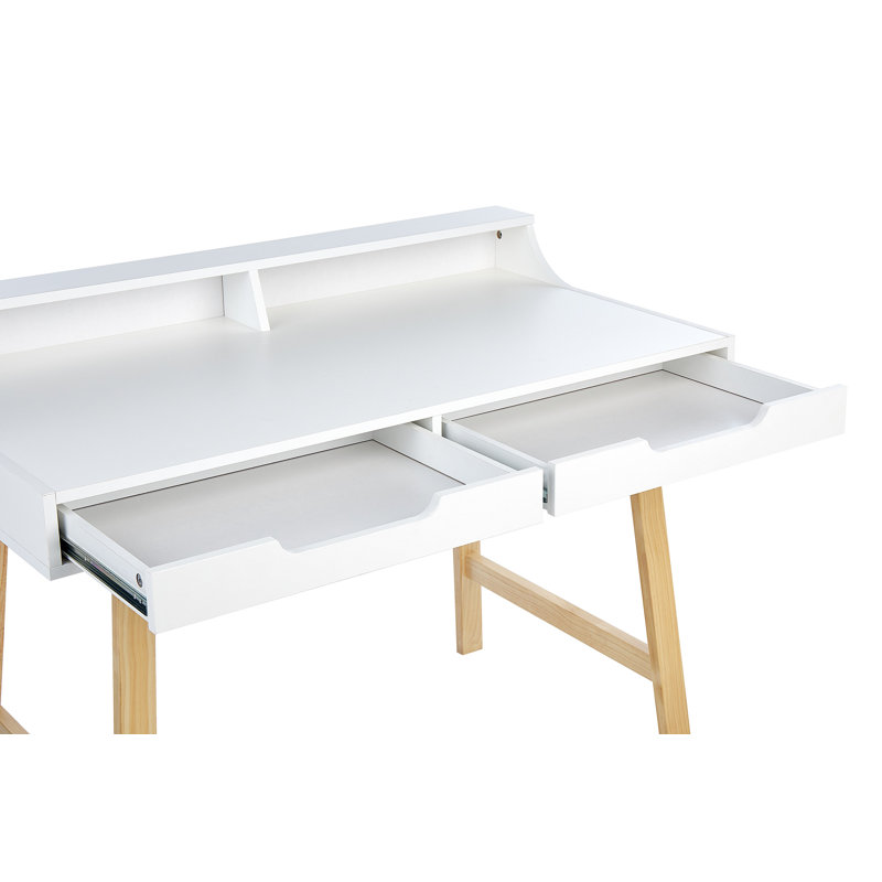 Pool Solid Wood Base Writing Desk