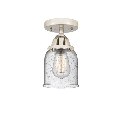 Glass Semi Flush Mount