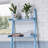 Space-Saving Ladder Bookcase - 5-Tier Display Shelf, Versatile Narrow Design