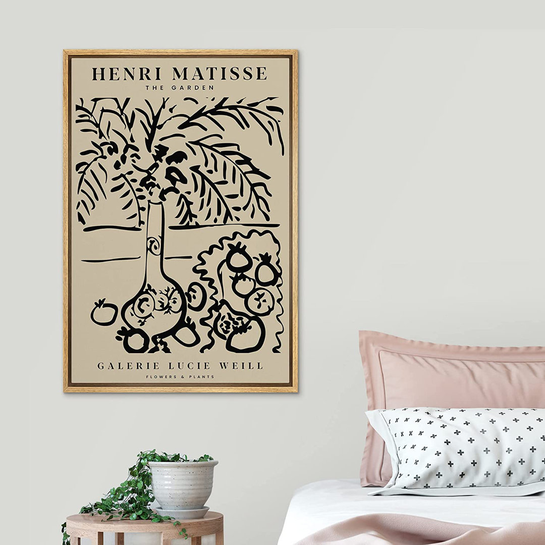 " The Garden " by Henri Matisse SIGNLEADER Frame 