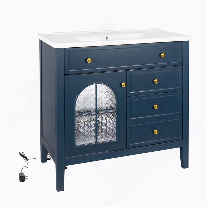 Bathroom Cabinet, Only Cabinet, Green
