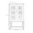 Double-Door Retro Sideboard