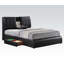 Lit plateforme avec rangement bas Nikola-1884059703