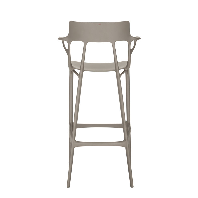 A.I. Outdoor Bar Stool, Bar, Gray