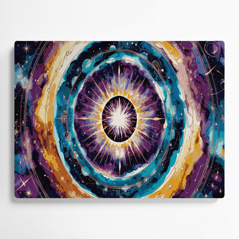 Art mural en métal mauve, H 240 po x l 360 po x P 0,05 po