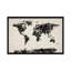 « map of the world painting splashs » par michael tompsett, impression sur toile-173360814-173360815-244897773