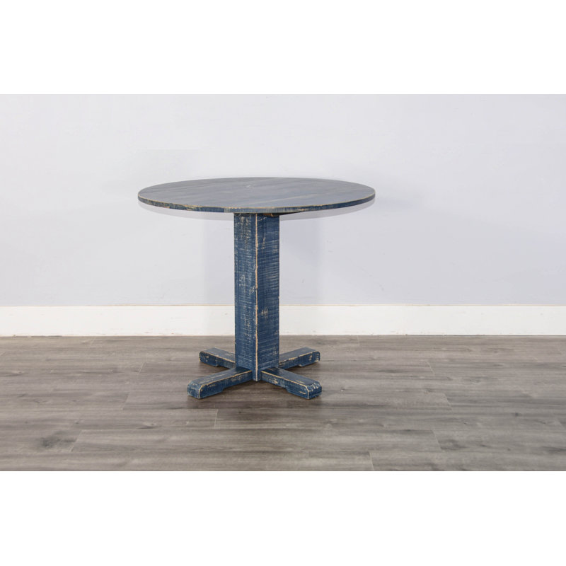 Table à abattants August Grove®, Bleu