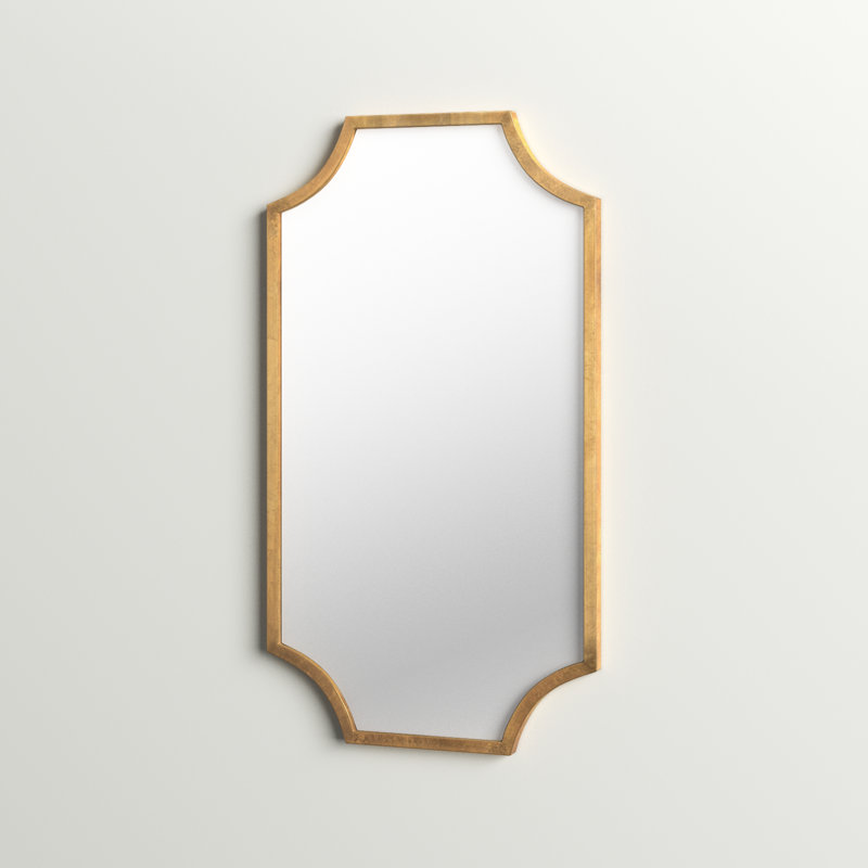 Lillianna Metal Mirror, Gold