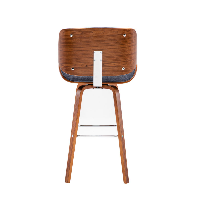 Swivel Bar Stool, Blue
