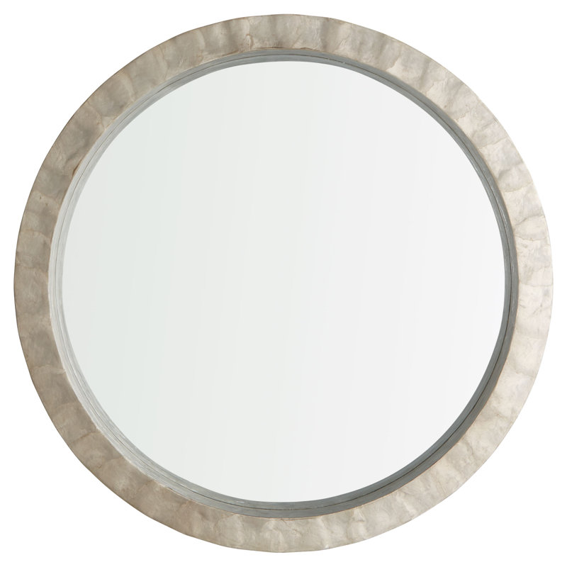 Triton Mirror, 24" x 24", Taupe
