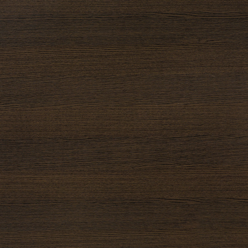 Simplistic Easy Assembly Computer Desk, Dark Brown