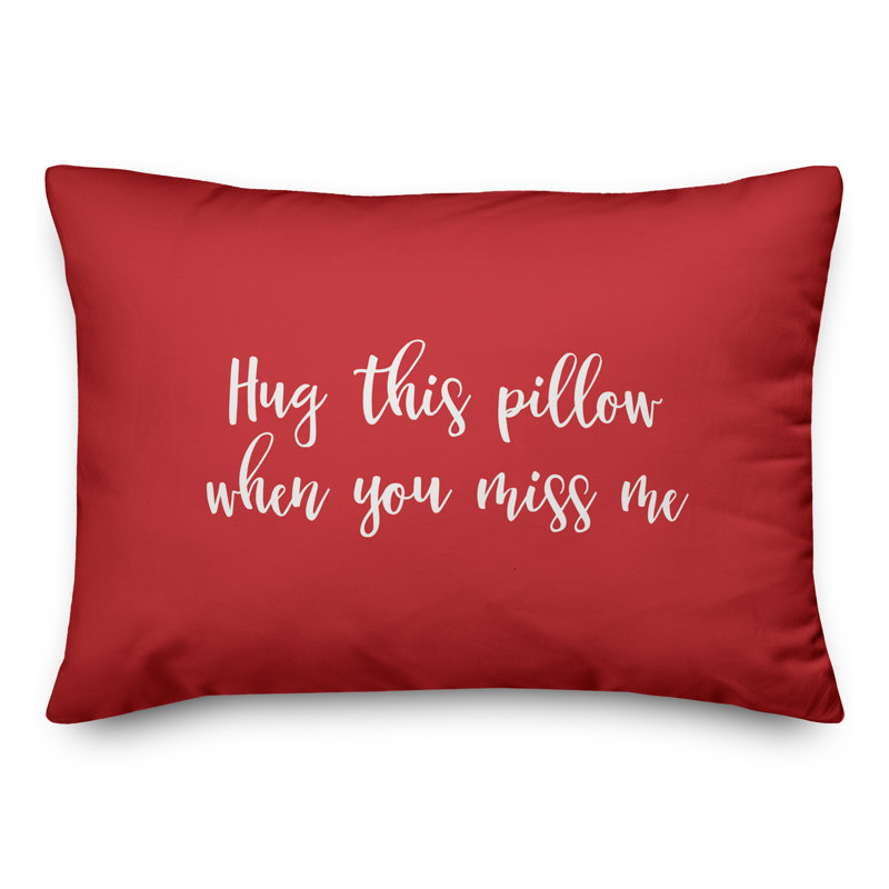  Coussin Hug, Rouge