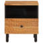 Beltz 40cm W Iron Bedside Table
