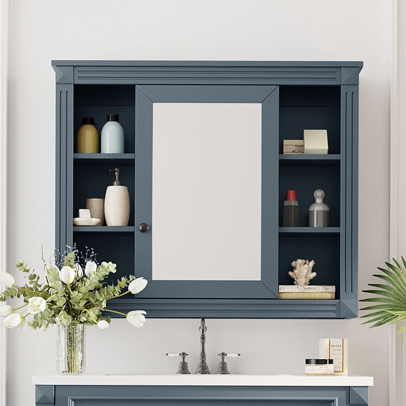 Armoire à pharmacie murale avec miroir 35 po x 28 po