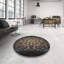 Tapis noir/rose à tisser électrique-1946244341