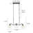 3-light Kitchen Island Pendant 