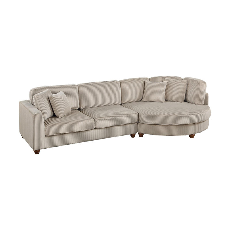 2-Piece Sectional Set XL, Camel