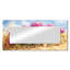 Hydrangeas in the Grain Field II - Art mural miroir floral - imprimé sur métal-478531425