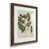 Papier, cadre noyer
