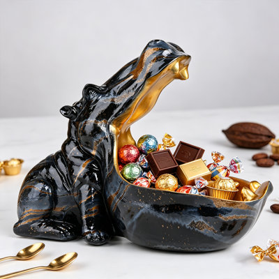 Statue de Presutto faite à la main avec des animaux et des bonbons