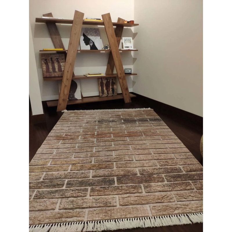 Tapis Masanao avec envers antidérapant, Tapis de couloir 3 pi 3 po x 16 pi 5 po