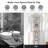67.7'' Tall Farmhouse Corner Cabinet with Open Shelf