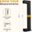 Mega Handles 35 Pack 5.5 in Square Cabinet Handle Pulls I Ideal for Kitchen Drawer, Door Cupboard I Hardware for Cabinets