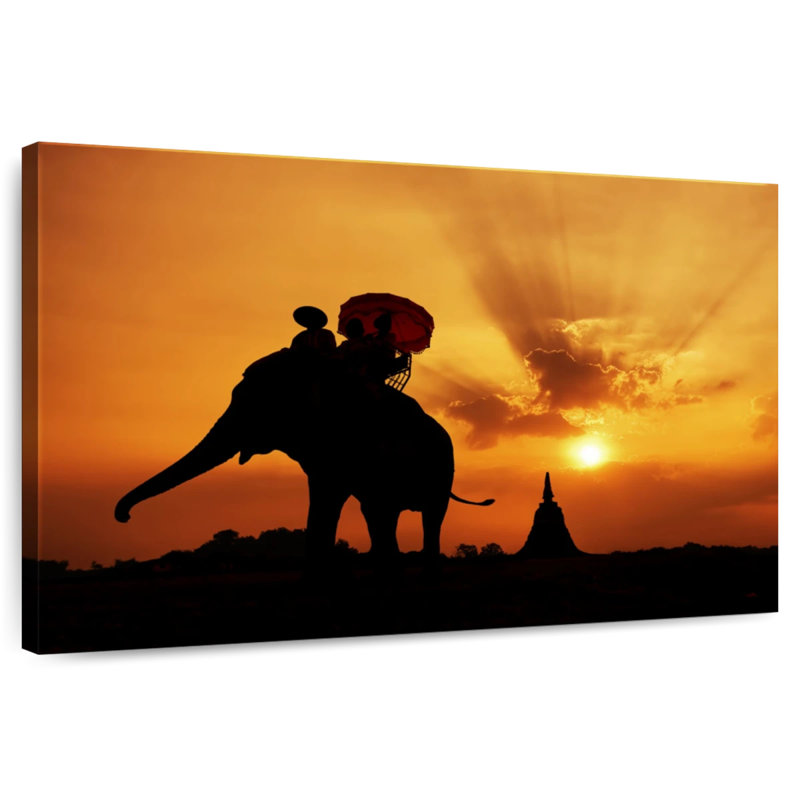 Silhouette d'un éléphant Brampt