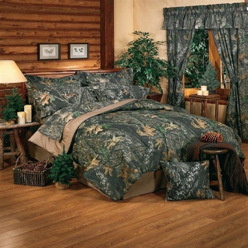 Ensemble d'édredon 100% polycoton Mossy Oak, Très grand
