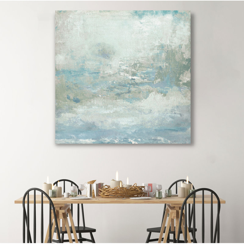 « cloudscape », peinture, H 24 po x l 24 po x P 1,5 po, Toile tendue