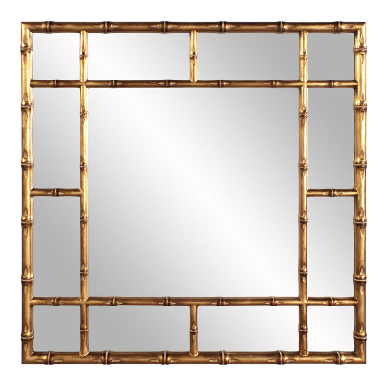 Miroir d'appoint sans cadre Eile, Doré
