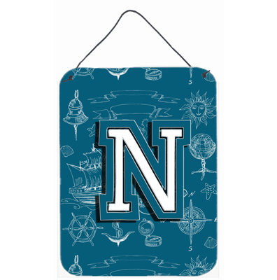 " Letter Sea Doodles Initial Alphabet " by Denny Knight