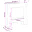 Fireplace Surround 81X18x82 Cm Engineered Wood-1423157665