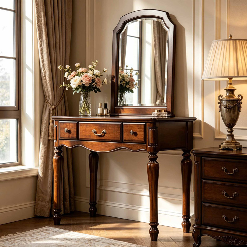American style luxury indoor dressing table
