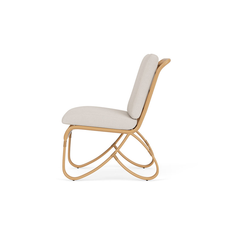 Riviera Outdoor Dining Side Chair, Canvas Canvas