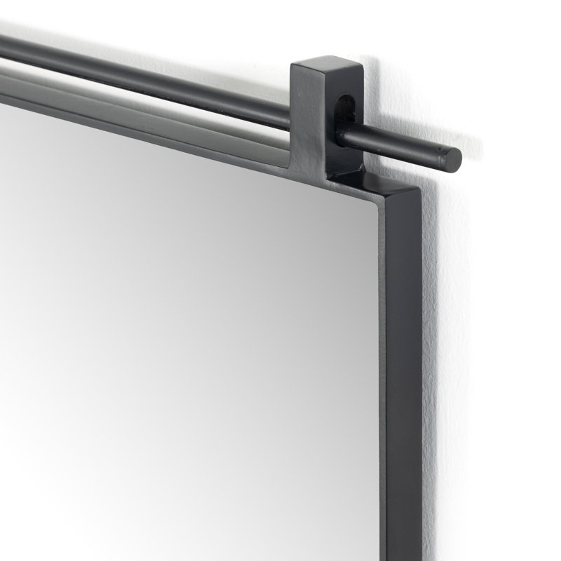 Chico Metal Wall Mirror, Silver