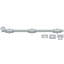Deltana 18SB26D 18" Surface Bolt; Heavy Duty; Satin Chrome Finish-1999713263