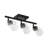 Adjustable Semi Flush Mount Ceiling Light with Clear Glass Shades-1453909624