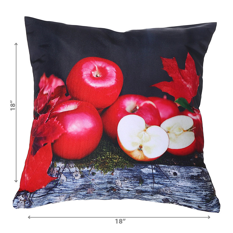 Cotton Blend Throw Pillow