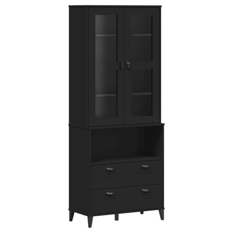 Airon Display Cabinet, Black