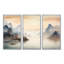 «Grey Tranquil Chinese Landscape Serenity II - China», art mural-652777325-644079807