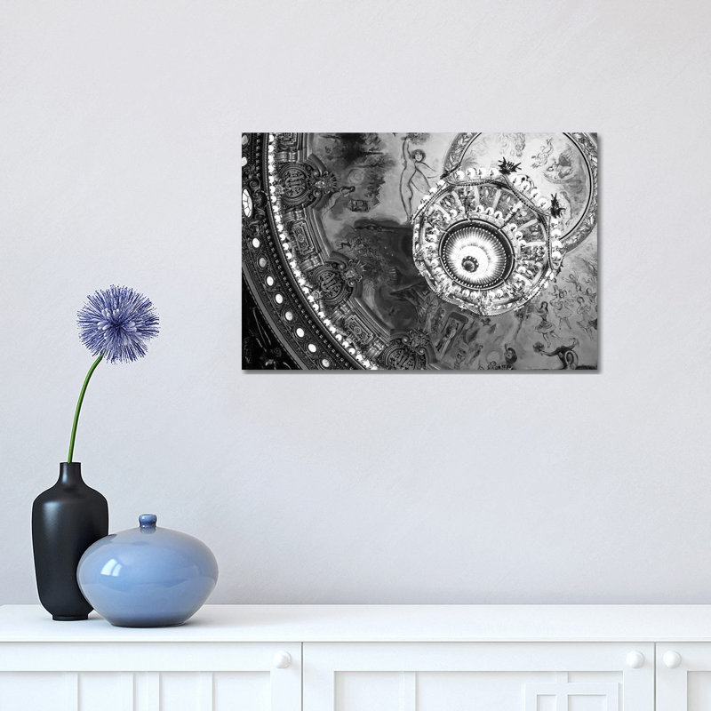 Opera Paris by Caroline Mint - Print on Canvas, 30.48 cm H x 45.72 cm W, Wrapped Canvas