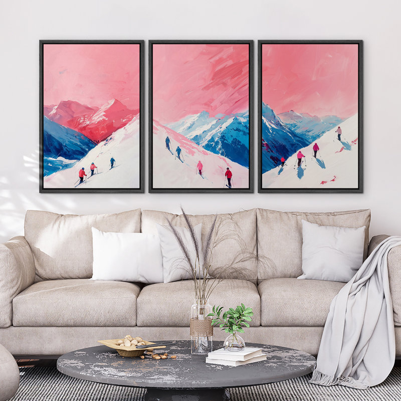 Impression sur toile, décorations murales de chambre à coucher encadrées, Noir, noir, noir, noir, H 36 po x l 24 po