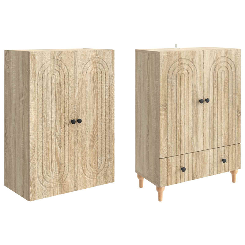 Storage Cabinet, Sonoma Oak